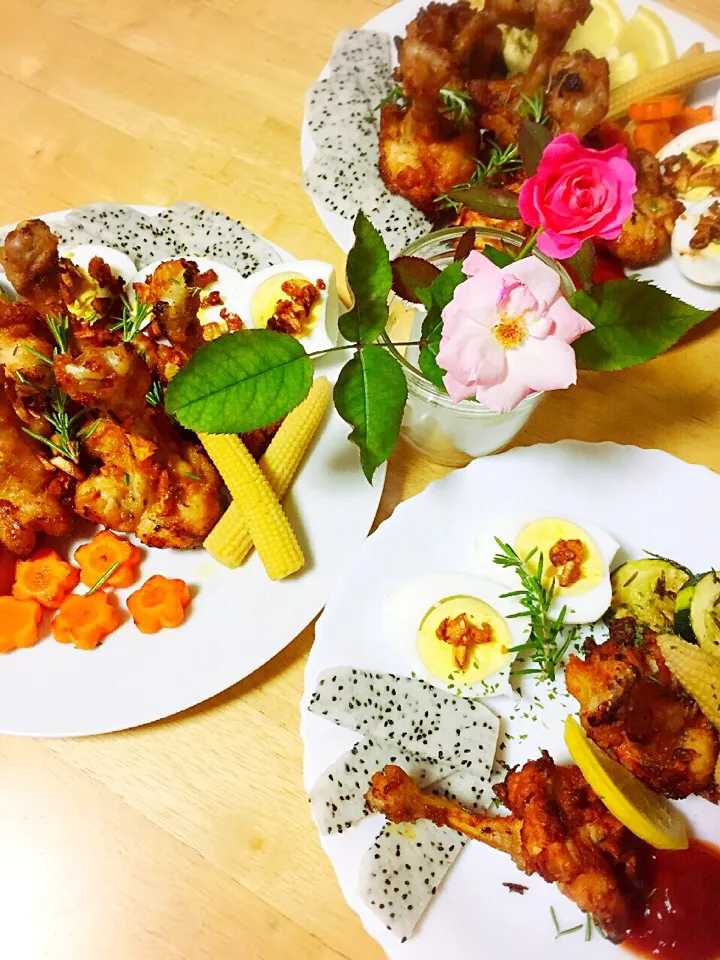 Fried Chicken in rosemary and garlic flavor|Laarni Nabongさん