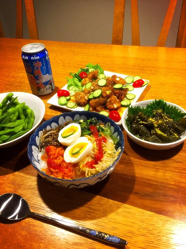 Snapdishの料理写真:晩メシ〜🍴|まんぞーさん