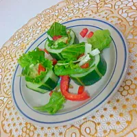 salad in a cucumber!|Jay Kingさん