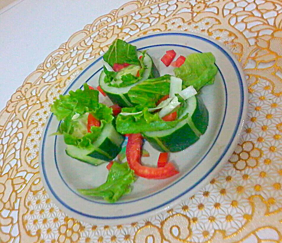 salad in a cucumber!|Jay Kingさん