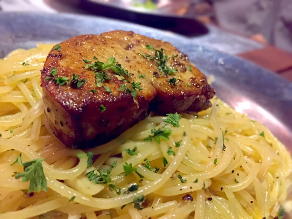 foie gras pasta|Cloudy Gさん