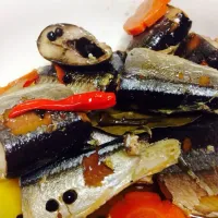 Snapdishの料理写真:Home made spanish sardines|My Cochinaさん