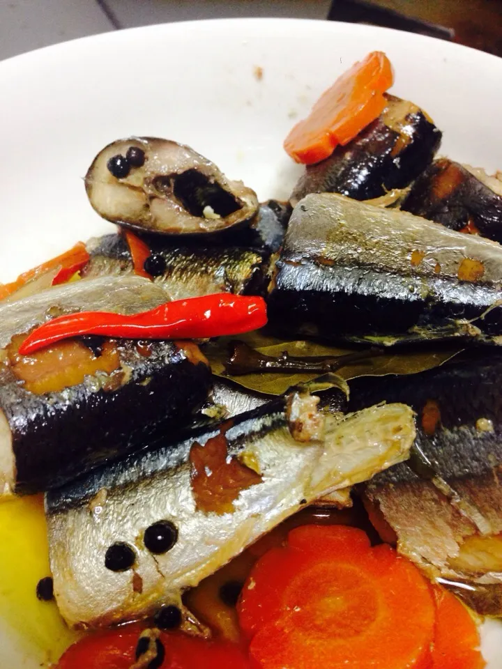 Snapdishの料理写真:Home made spanish sardines|My Cochinaさん