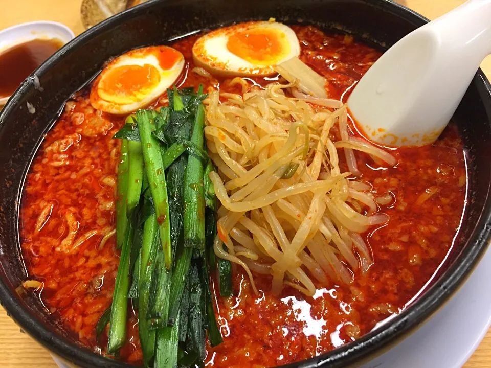 Snapdishの料理写真:旨辛麺😋🔥来来亭〜🍜|きのすけ〜さん