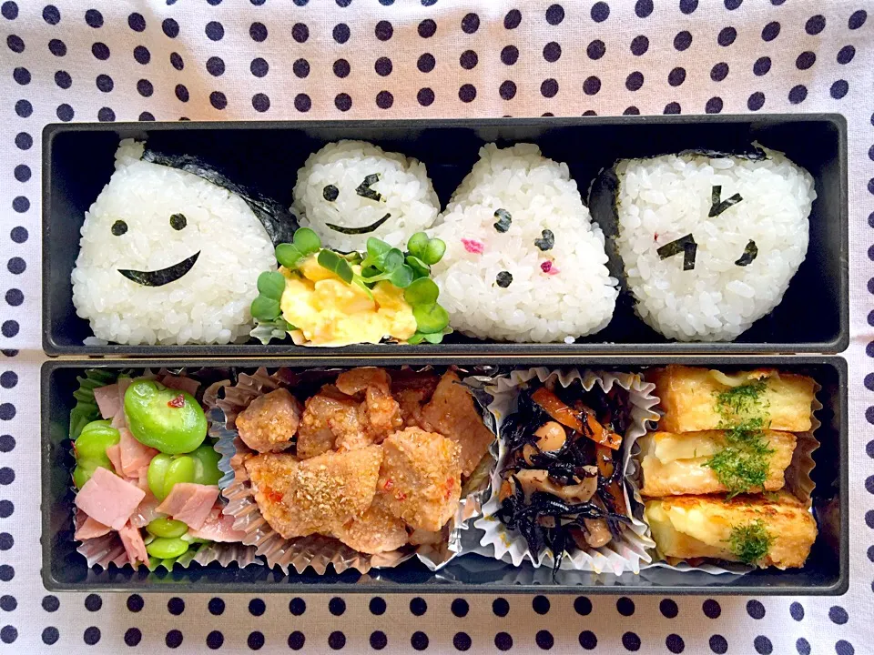 Snapdishの料理写真:スマイル弁当|Kanegonさん