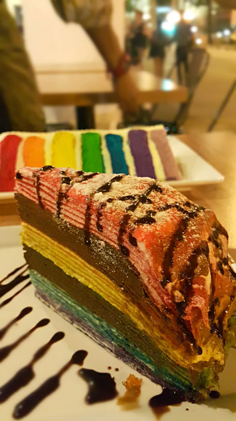 Rainbow Mille Crepes and Rainbow Cake|Febrina Albionitaさん