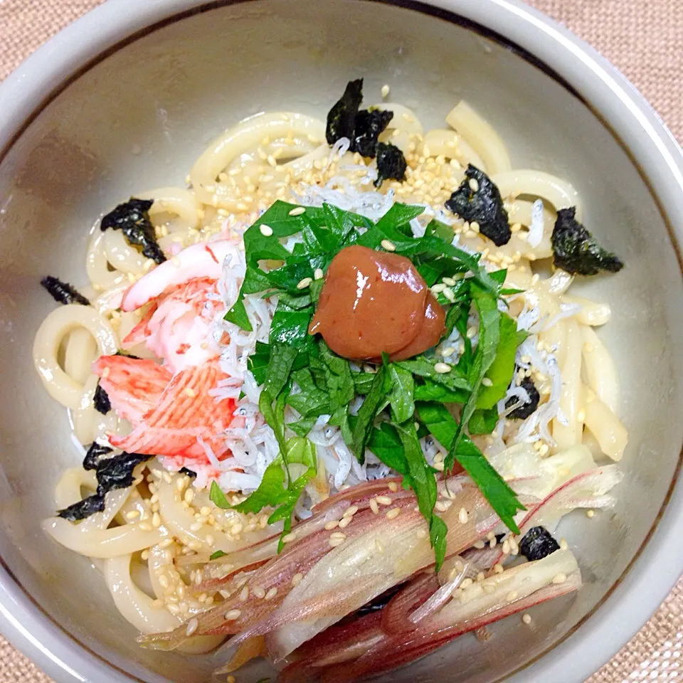 梅しそしらすうどん(^^)|お家ご飯ていいね♡さん