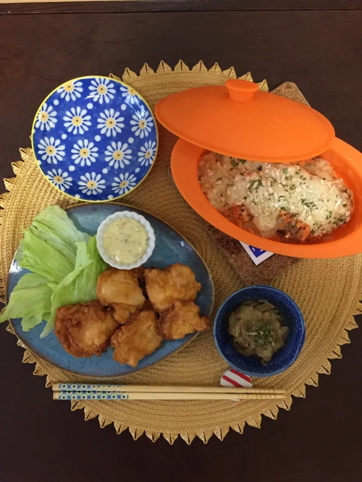 今日の晩御飯＊|ポンさんさん