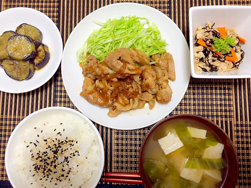 ６月６日夕食|かずよさん