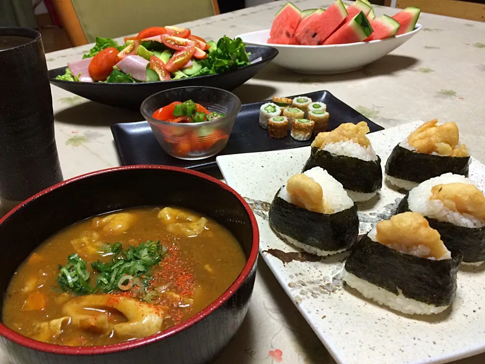 カレーの次の日はカレーうどんメニュー❤️|makoさん