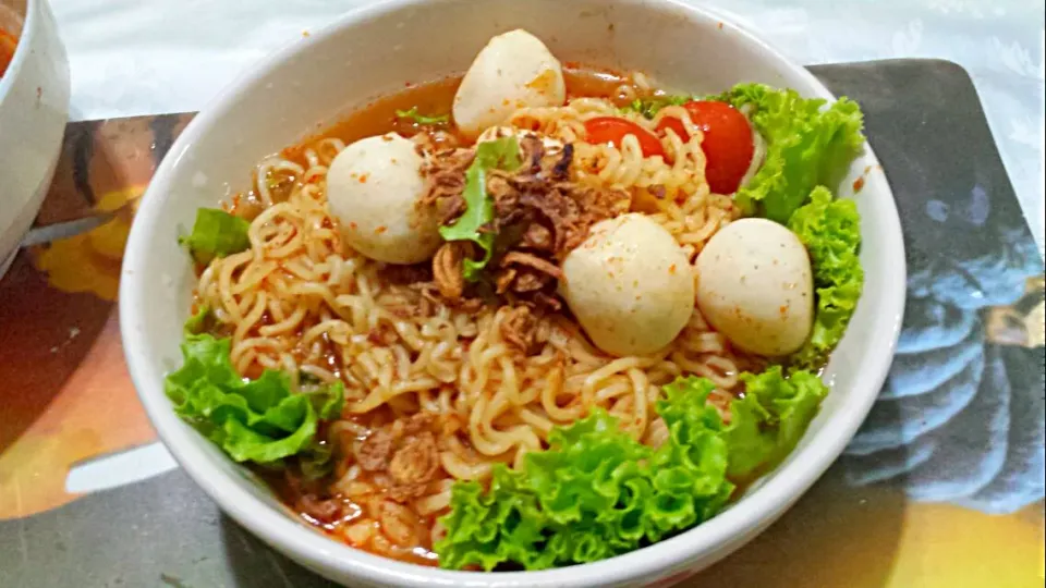 Penang Hokkien Fishball Instant Noodle|Goh-sanさん