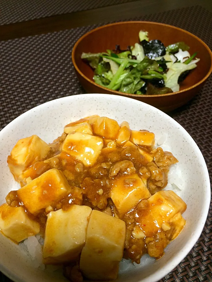 マーボー丼|オカピさん