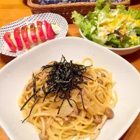 Snapdishの料理写真:和風きのこパスタ|samanthaさん