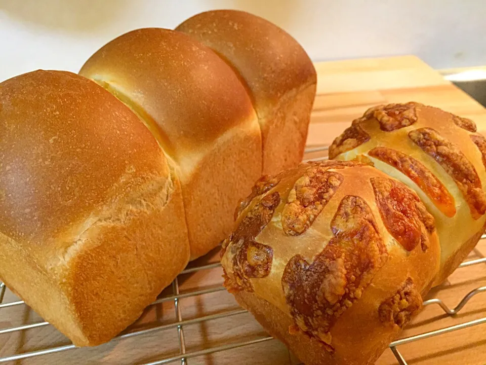 Snapdishの料理写真:手こね食パン🍞|Yasuko Kandaさん