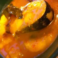 Malay dish- Spicy Freshwater Catfish simmered in Durian gravy|amir jeffersonさん