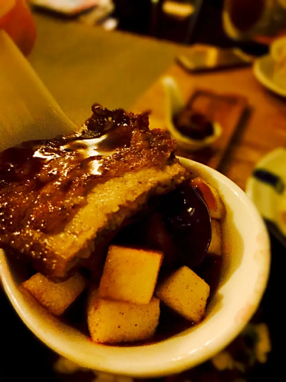 Foei gras in red wine jelly with apple|stacezuoさん