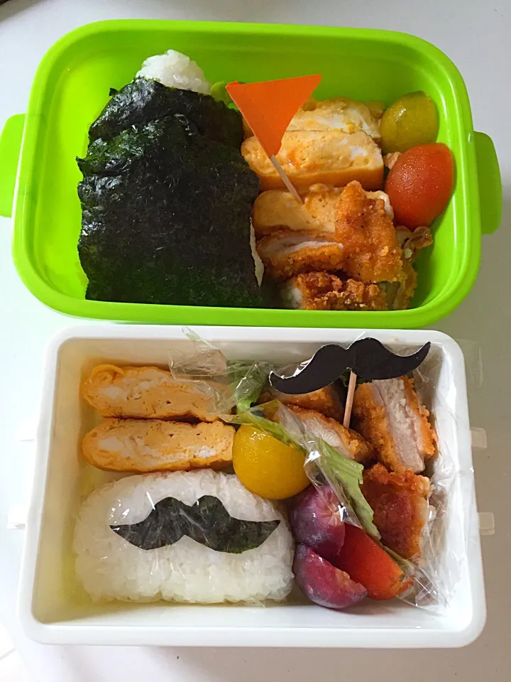 パパ息子弁当♡|ちかさん