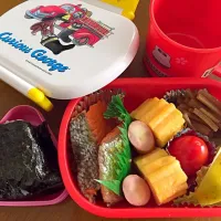 Snapdishの料理写真:幼稚園児のお弁当|鴨なんばさん