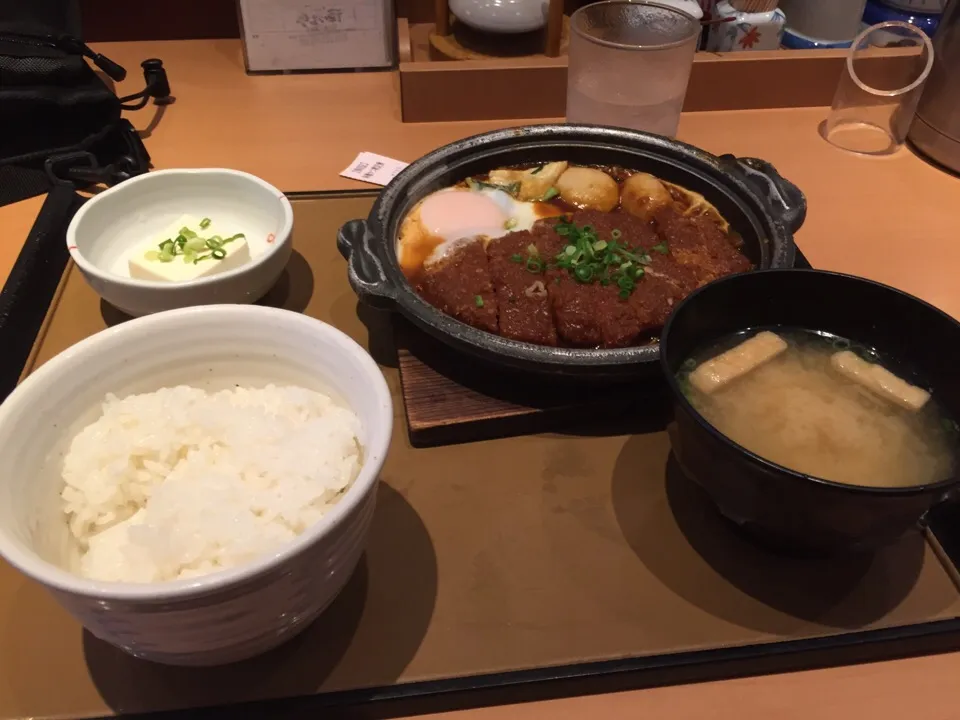 味噌トンカツ定食|堀河 史麿さん