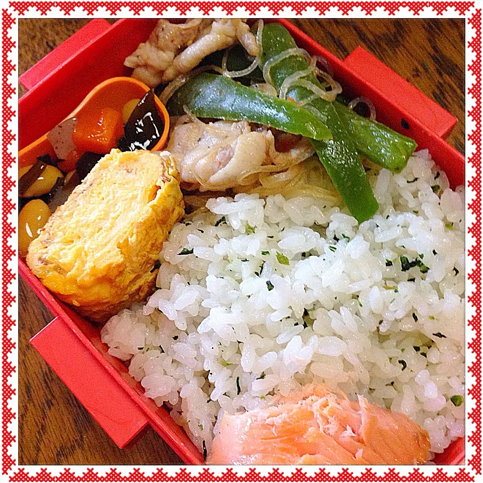 Snapdishの料理写真:'15/7/9  家族弁当❎3|のんさん