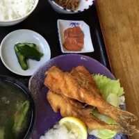 フグ唐揚定食|そらまめさん