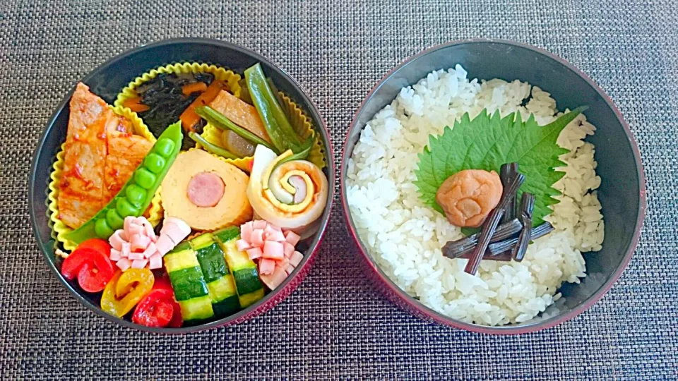 Snapdishの料理写真:お弁当☀  7.9  (wed)|mika78さん