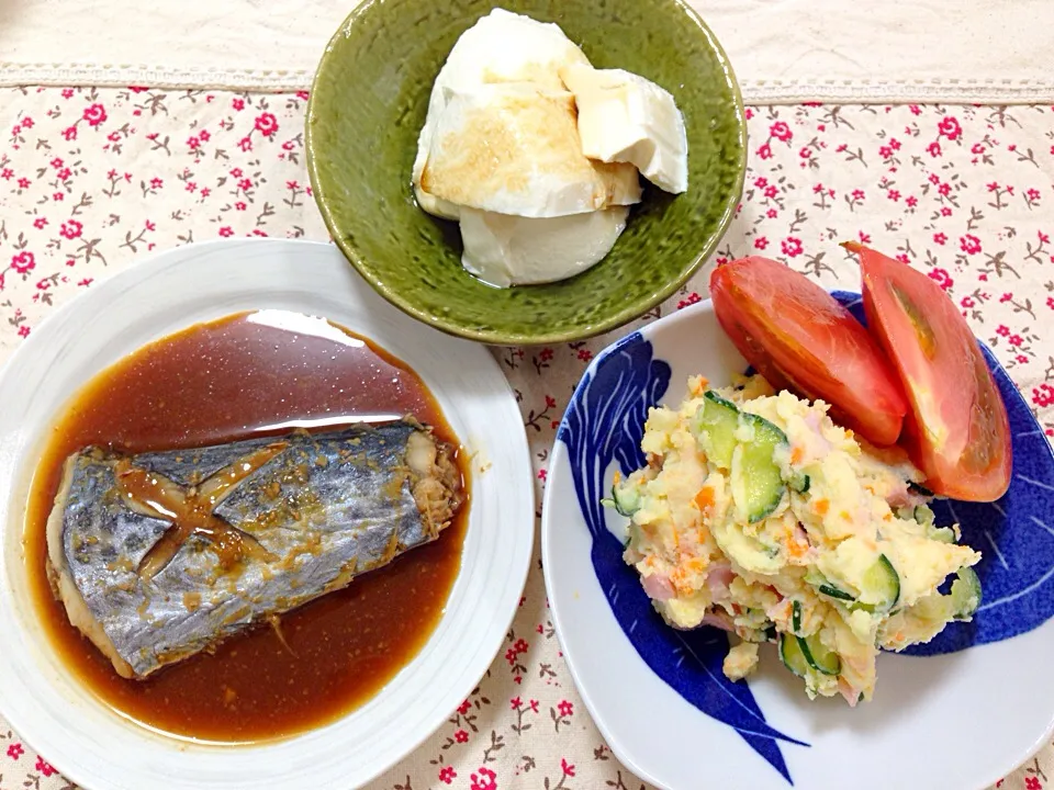 さごしの味噌煮⭐️晩ごはん|ほなさん