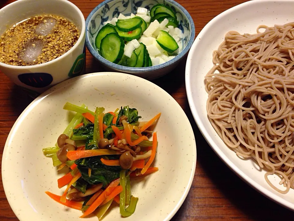 Snapdishの料理写真:あーつーいー(￣◇￣;)ので さっぱり晩ご飯|あっこぷーさん