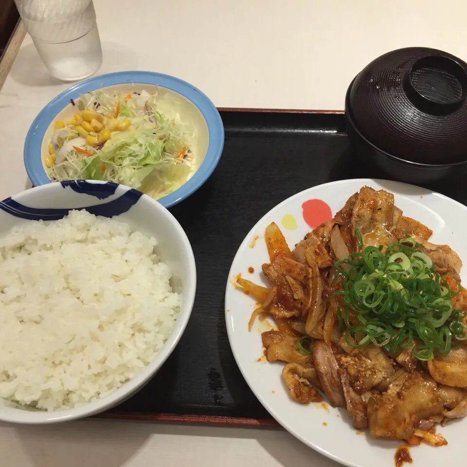 豚キムチ定食|アクちゃんさん