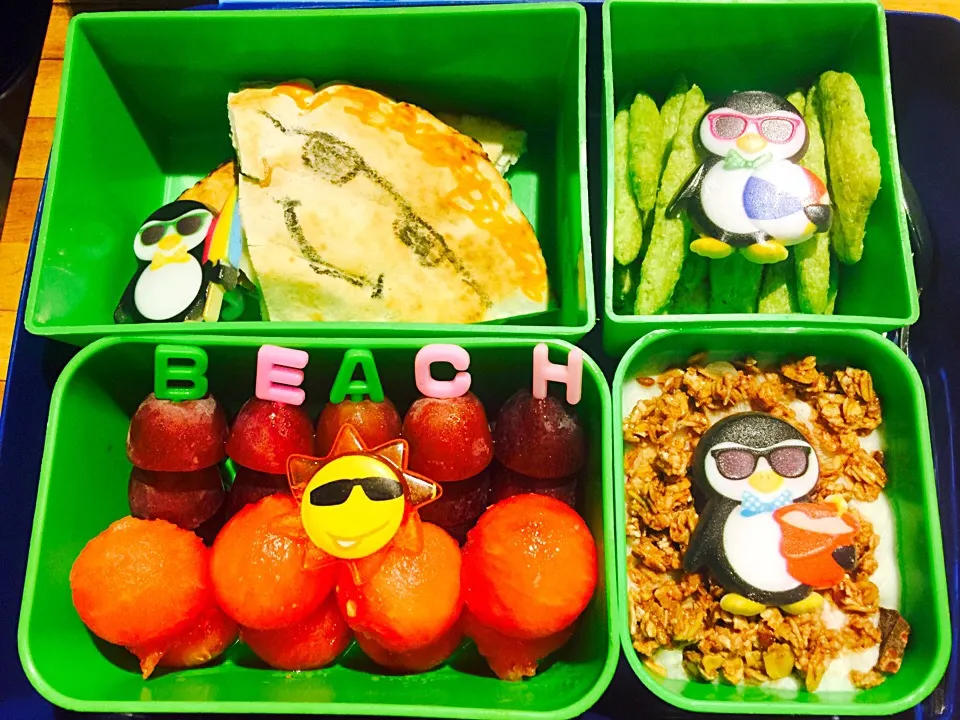 American Beach Bento + Two Snacks!|Cheryl Melnickさん