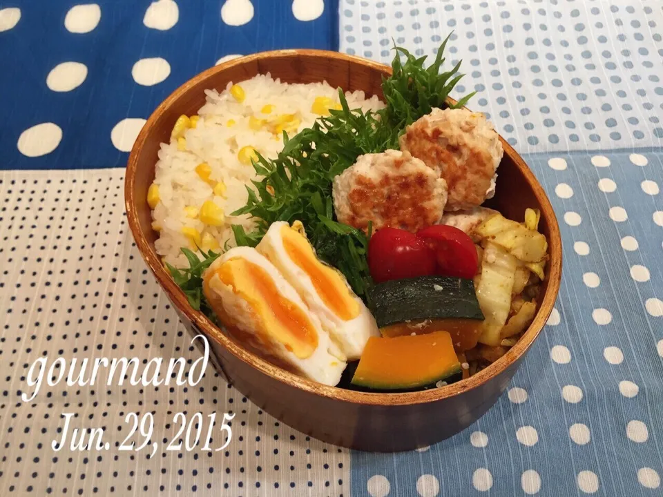 2015.629 息子お弁当♪|プーティさん