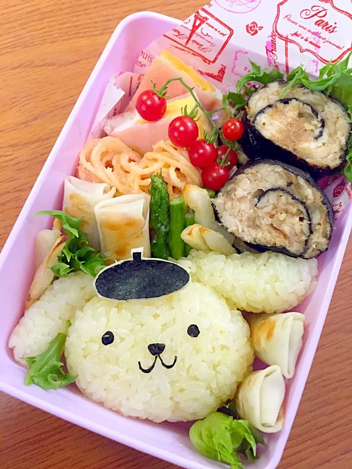 Snapdishの料理写真:7/10 ポムポムプリンちゃん弁当|えぁちママさん