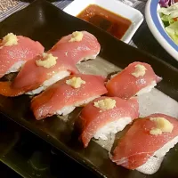 Snapdishの料理写真:鰹握り。|MASA_SURFさん