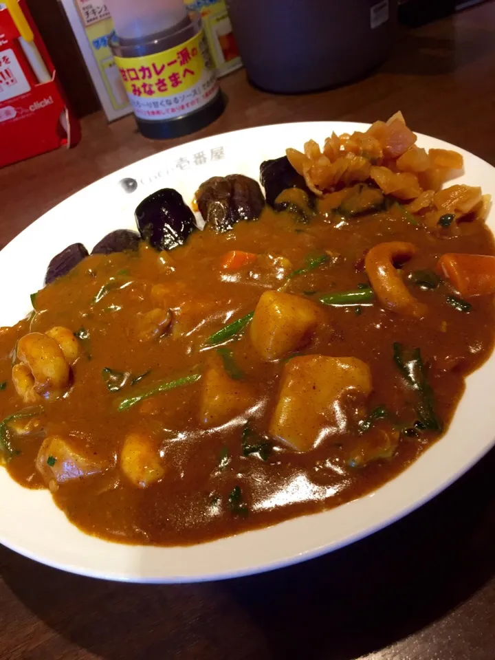 ✨激辛野菜三昧カレー🍛✨|中さんさん