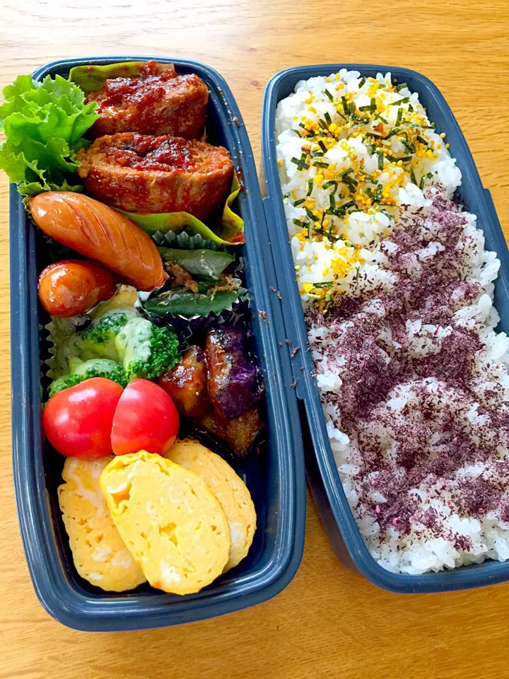 Snapdishの料理写真:高1アメフト息子弁当|misaさん