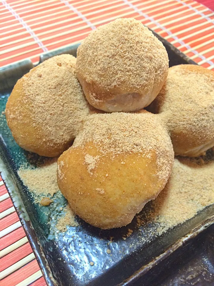 水煮大豆で 火を使わない かんたんおはぎ 😋見た目は地味ですが 味わいは ずんだ！|佐野未起さん