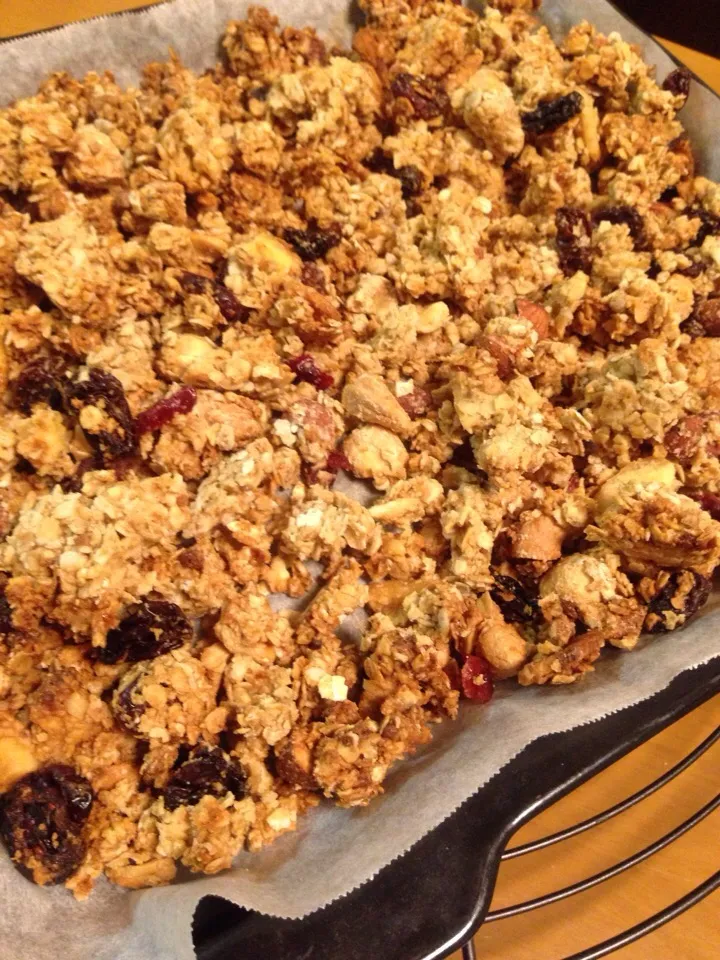 Baked granola :)|mさん