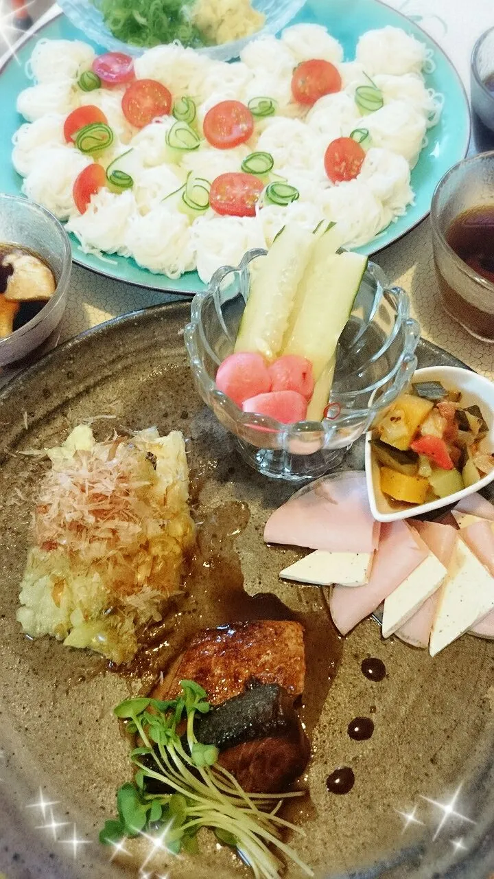 Snapdishの料理写真:晩ごはん🎵|Naoさん