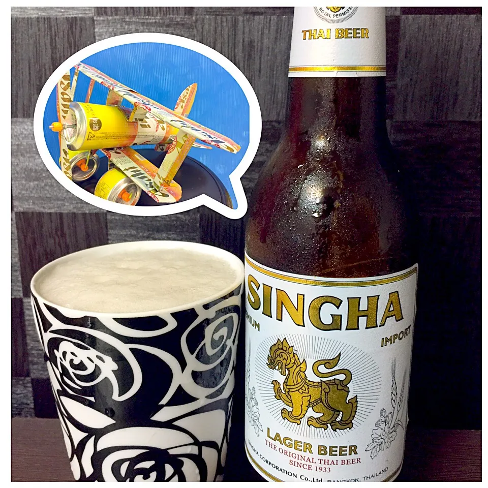 タイのビール SINGHA|肉大好きさん