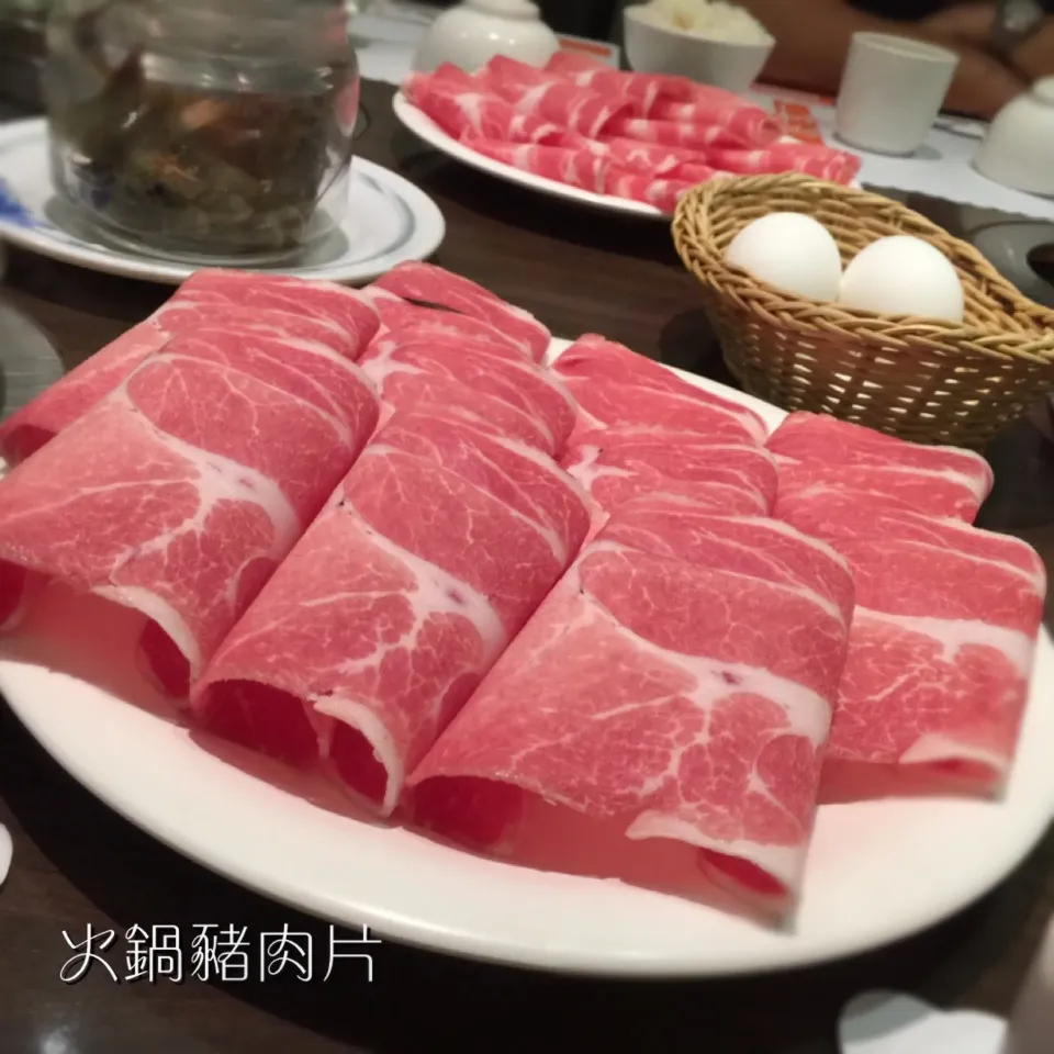 火鍋豬肉片|手牽手一起過好日子。さん