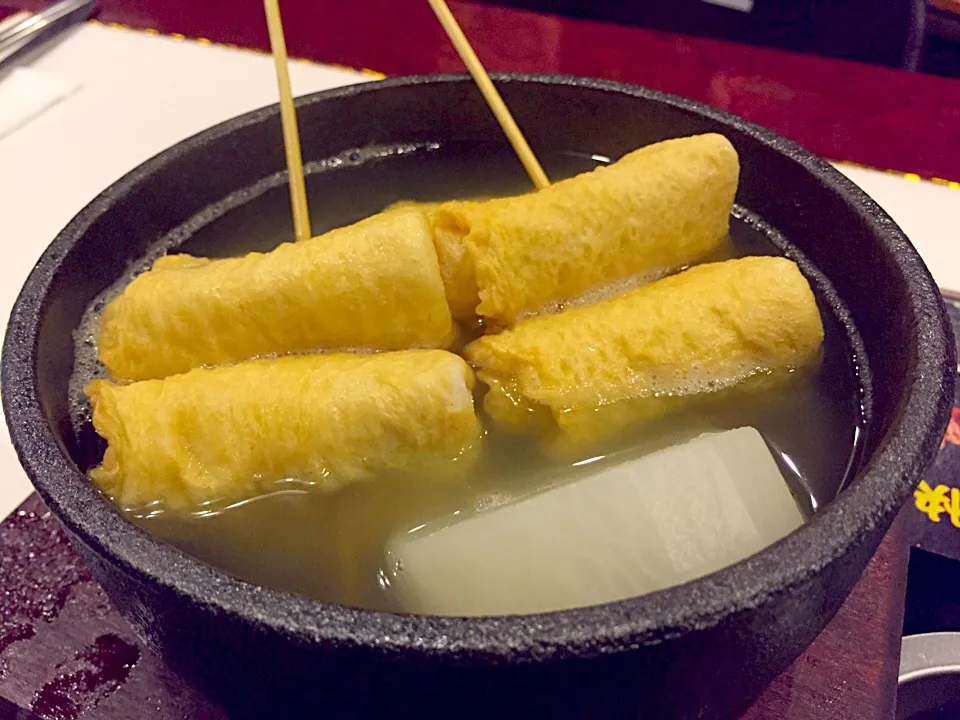 Skewers of Korean fishballs|Sky Blueさん