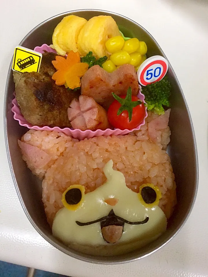 Snapdishの料理写真:妖怪ウォッチ 「ジバニャン弁当」✨|Jane's style of cookingさん