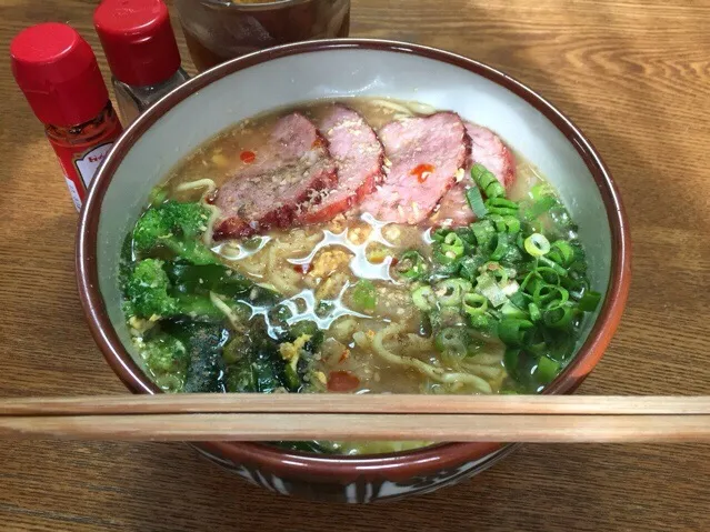 マルちゃん正麺🍜、味噌味❗️꒰#'ω`#꒱੭✨|サソリさん