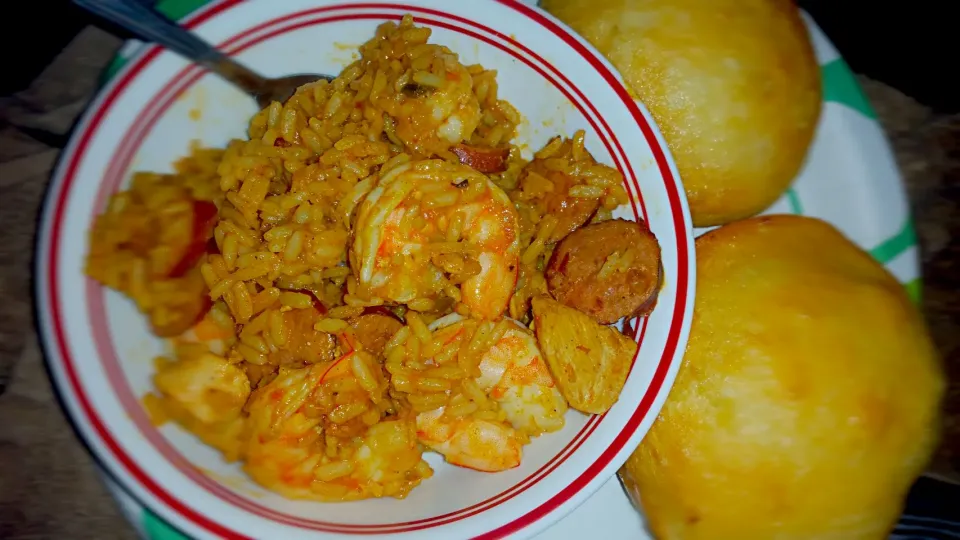 Jambalaya with Garlic Butter Biscuits|Donna Watersさん