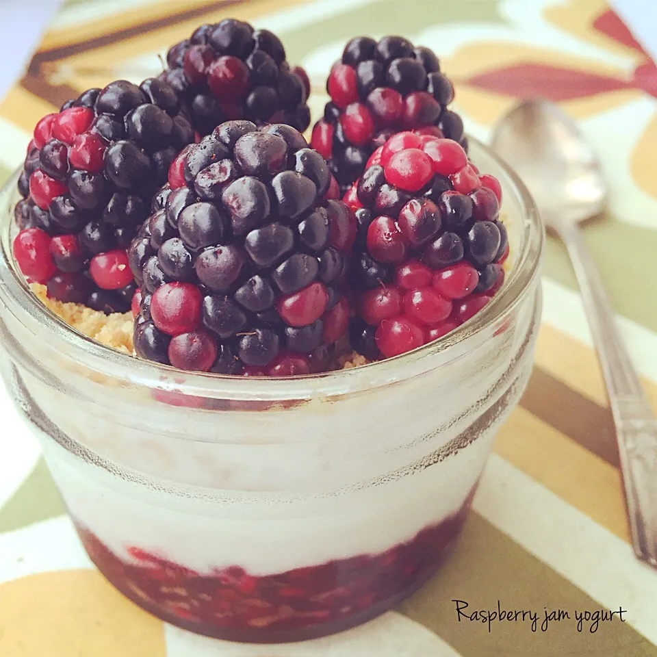 Raspberry jam yogurt|shenglanさん