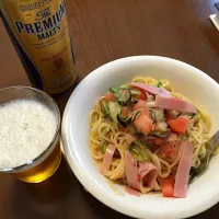 Snapdishの料理写真:冷製パスタ|Yoichi Tanakaさん