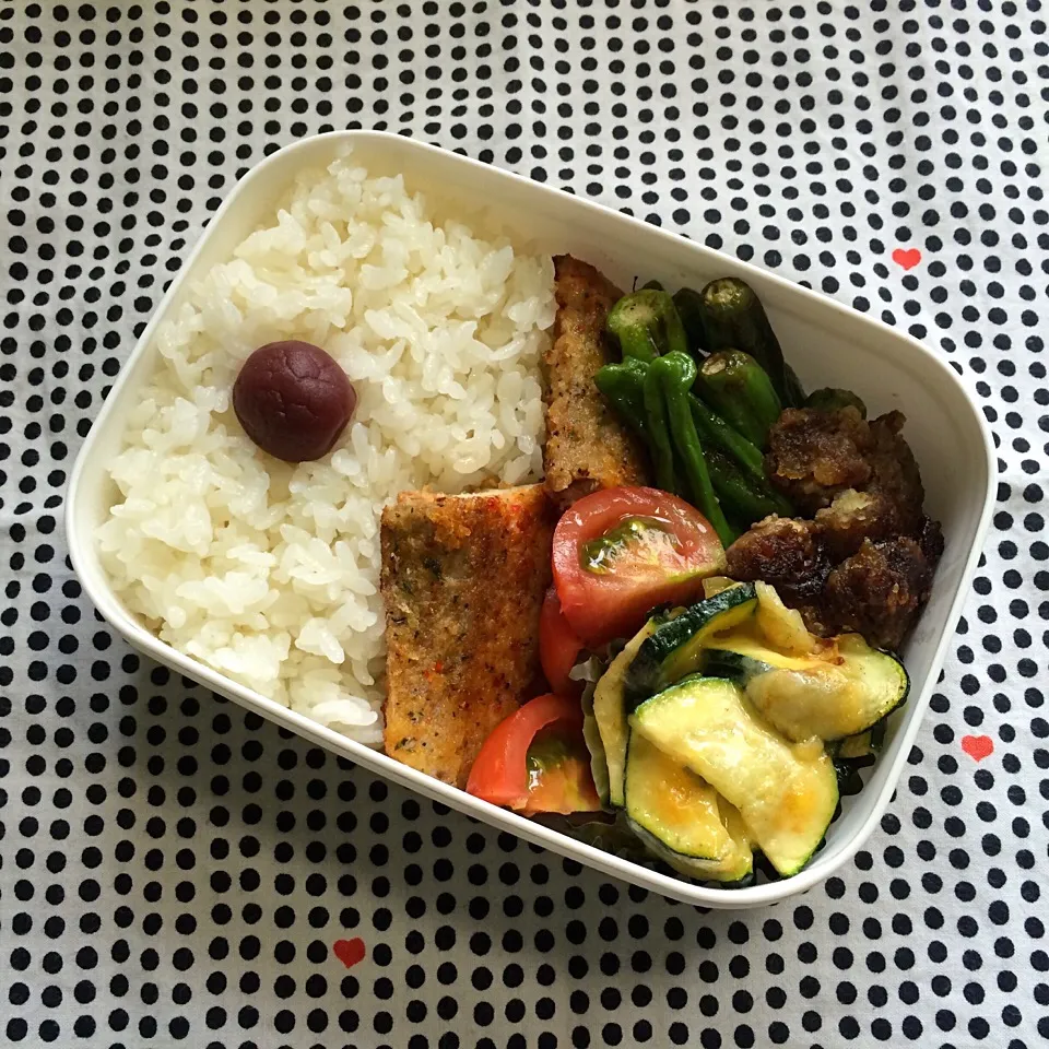 Snapdishの料理写真:7月10日パパお弁当|tomoさん