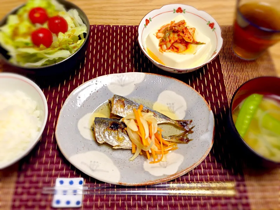 今日のお夕飯＊7/11|ゆきぼぅさん