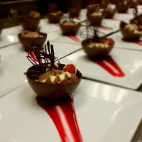 Chocolate mousse in Chocolate cup.|Chef Jerichoさん