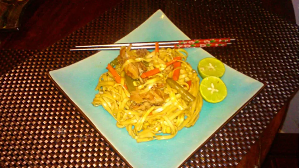 pancit Mami.. chow mein style|Benjamin Rimorin Jr.さん